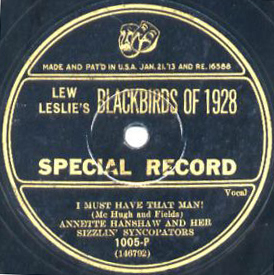 I Must Have That Man - Special Record 1005